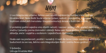 Najiskrenije čestitke u ime Udruge Hrvatska Mati